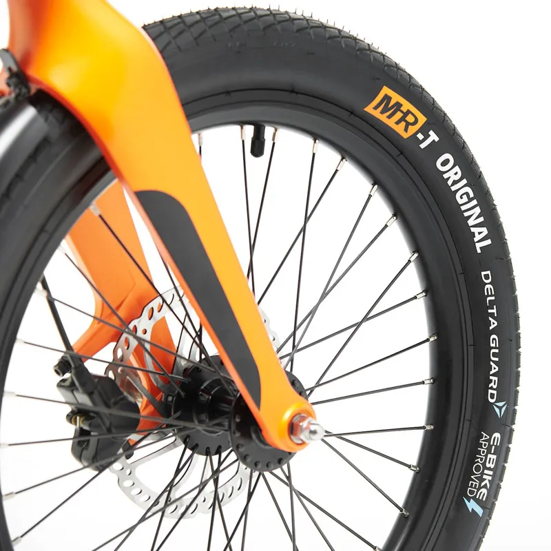 Mirider GB3 20w 3 Speed 2025 Electric Folding Bike - Ember Orange-5