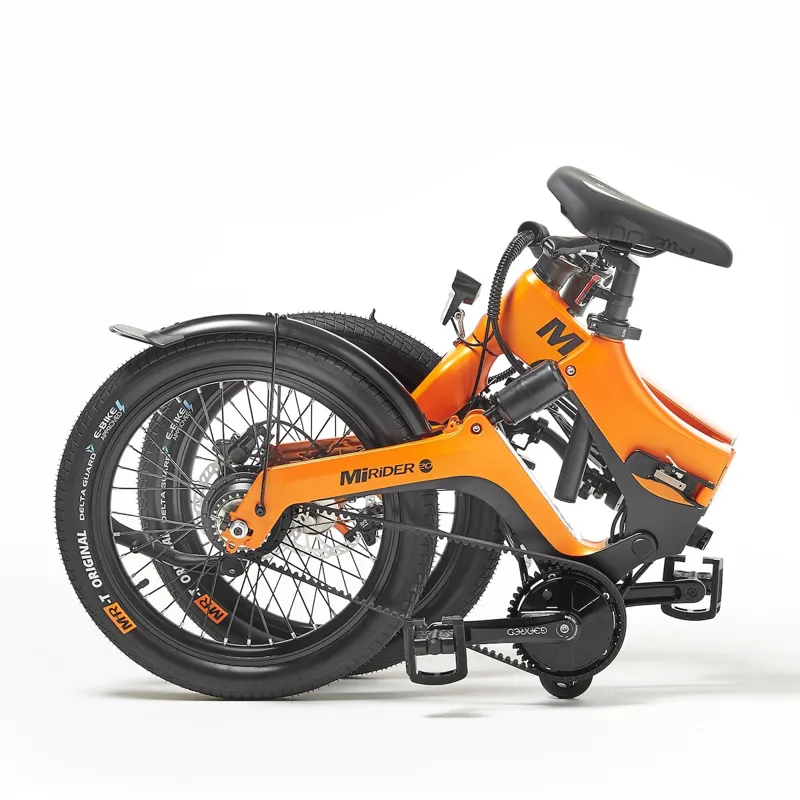 Mirider GB3 20w 3 Speed 2025 Electric Folding Bike - Ember Orange-1