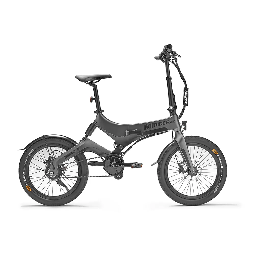 uPRISE Bikes Mirider GB3 20w 3 Speed 2025 Electric Folding Bike - Onyx Grey | Price match, 365 day return s, 18-Month Warranty, Finance Available & Free UK Delivery