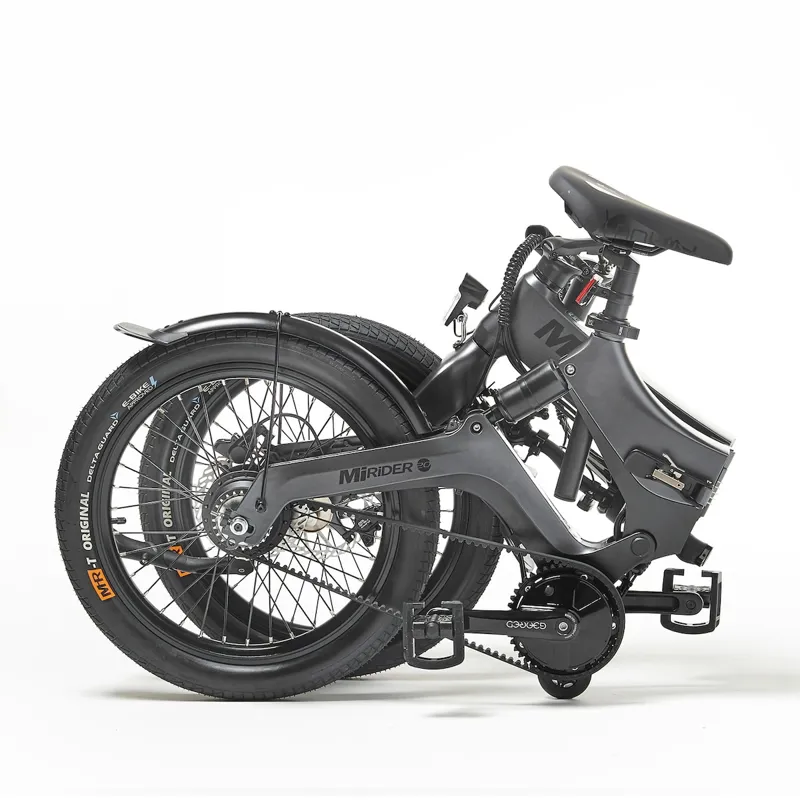 Mirider GB3 20w 3 Speed 2025 Electric Folding Bike - Onyx Grey-1