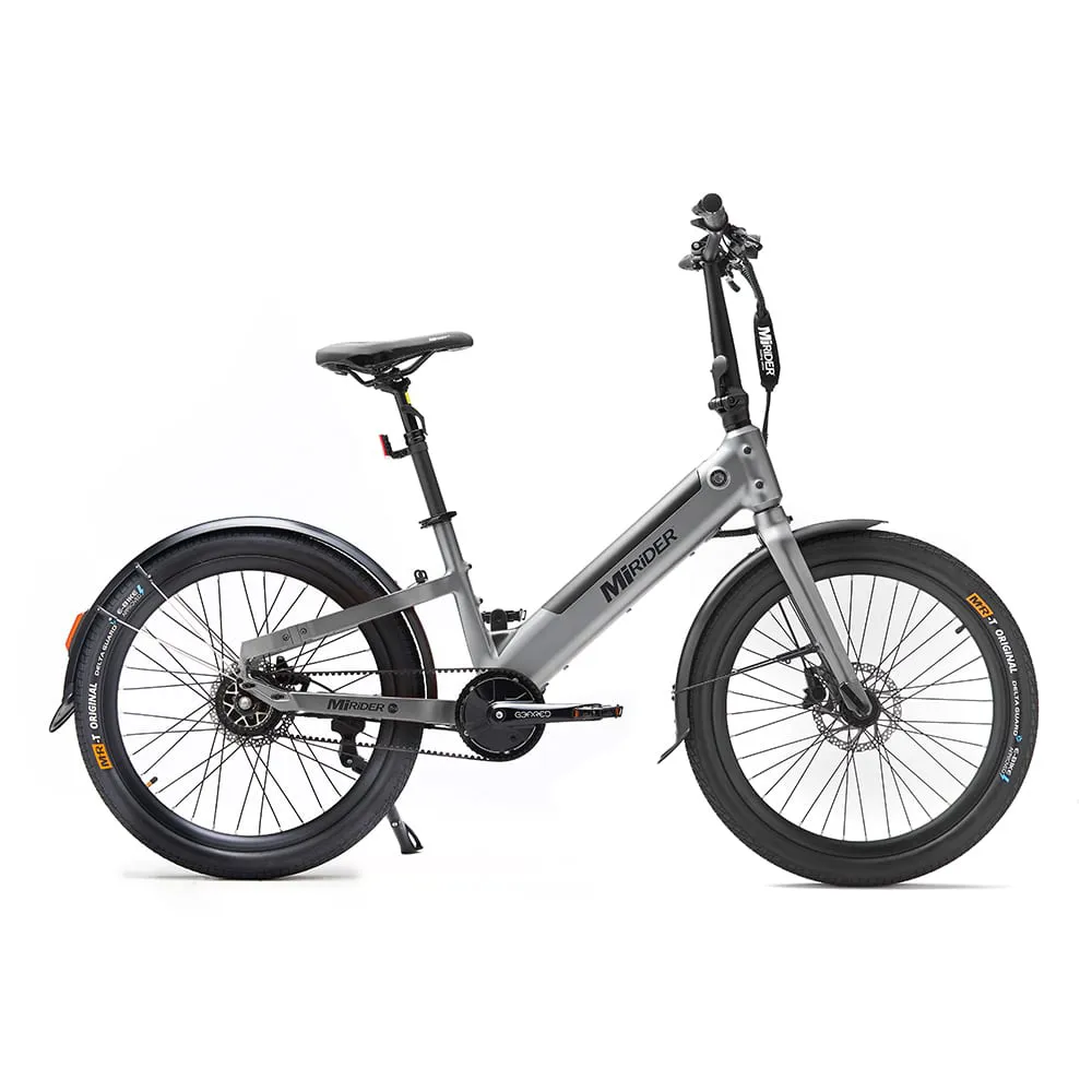 uPRISE Bikes Mirider GB3 24w 3 Speed 2025 Electric Folding Bike - Onyx Grey | Price match, 365 day return s, 18-Month Warranty, Finance Available & Free UK Delivery