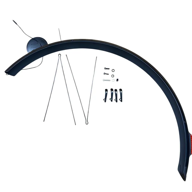 Mirider 24 Inch Rear Mudguard - Black