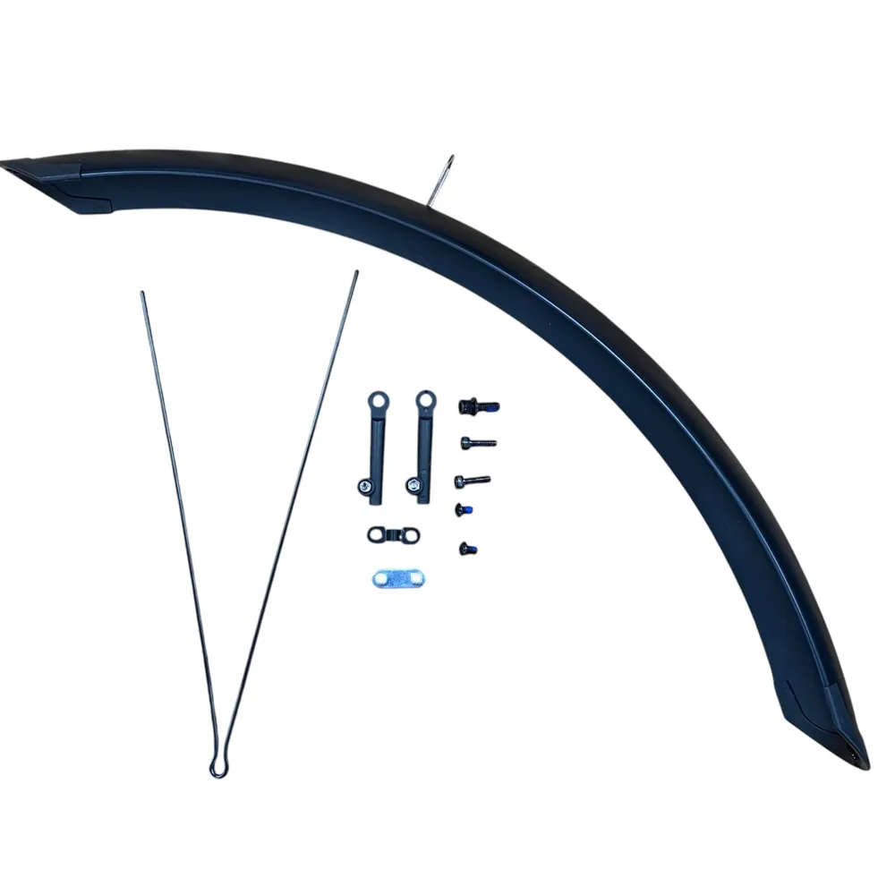 uPRISE Bikes Mirider 24 Inch Font Mudguard - Black | Price match, 365 day returns, 18-Month Warranty, Finance Available & Free UK Delivery