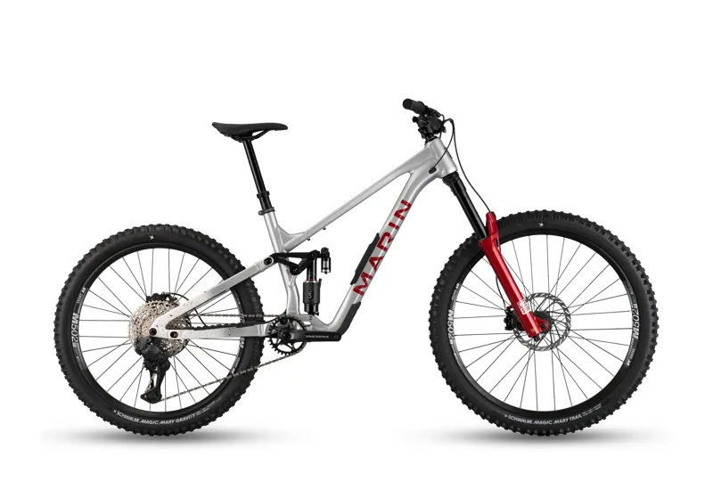 Marin Alpine Trail XR 2026 Full Suspension MTB - Grey/Red/White