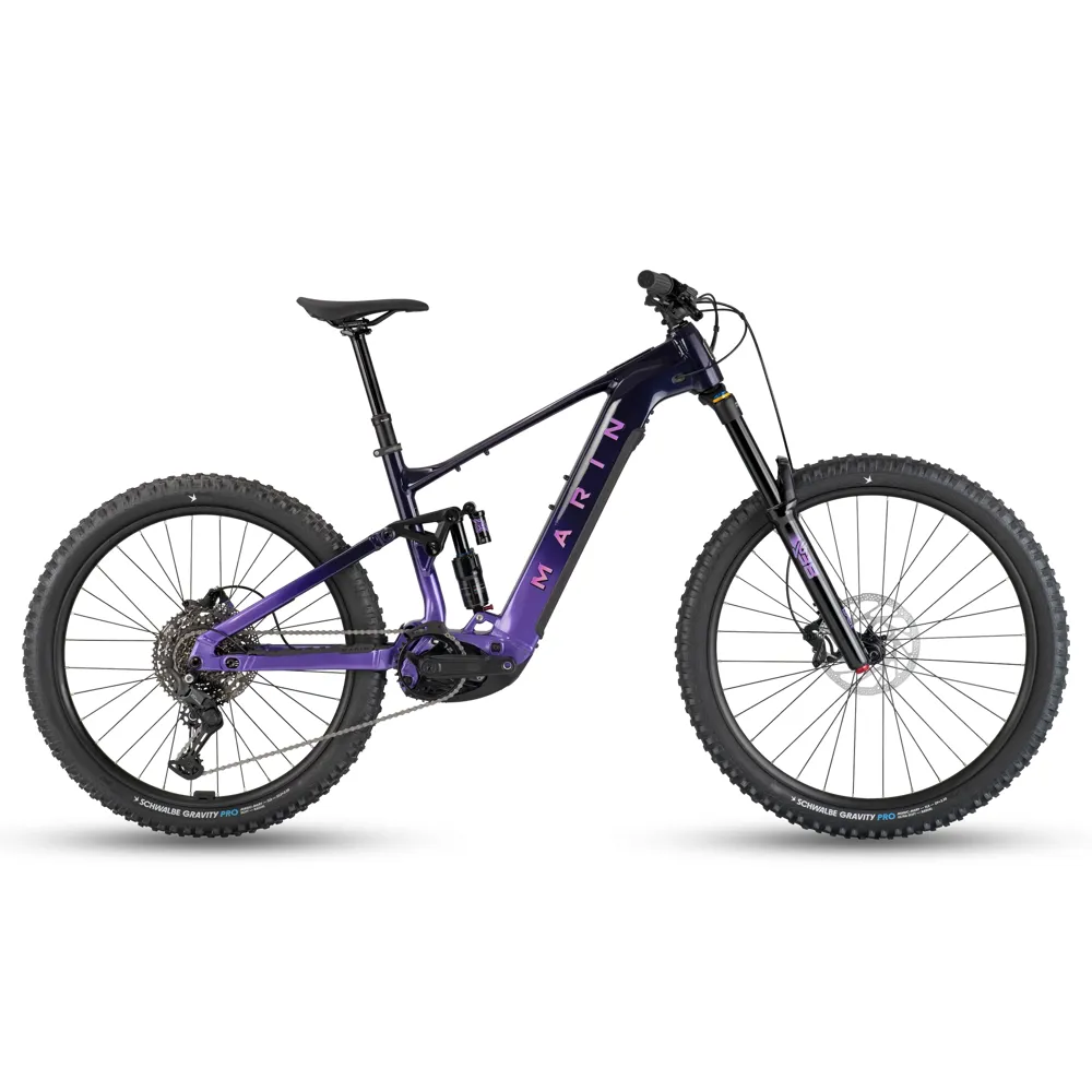 uPRISE Bikes Marin Alpine Trail E1 2026 Electric Full Suspension MTB - Purple Fade | Price match, 365 day returns, 18-Month Warranty, Finance Available & Free UK Delivery