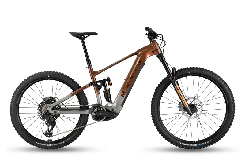 Marin Alpine Trail E2 2026 Electric Full Suspension MTB - Root Beer