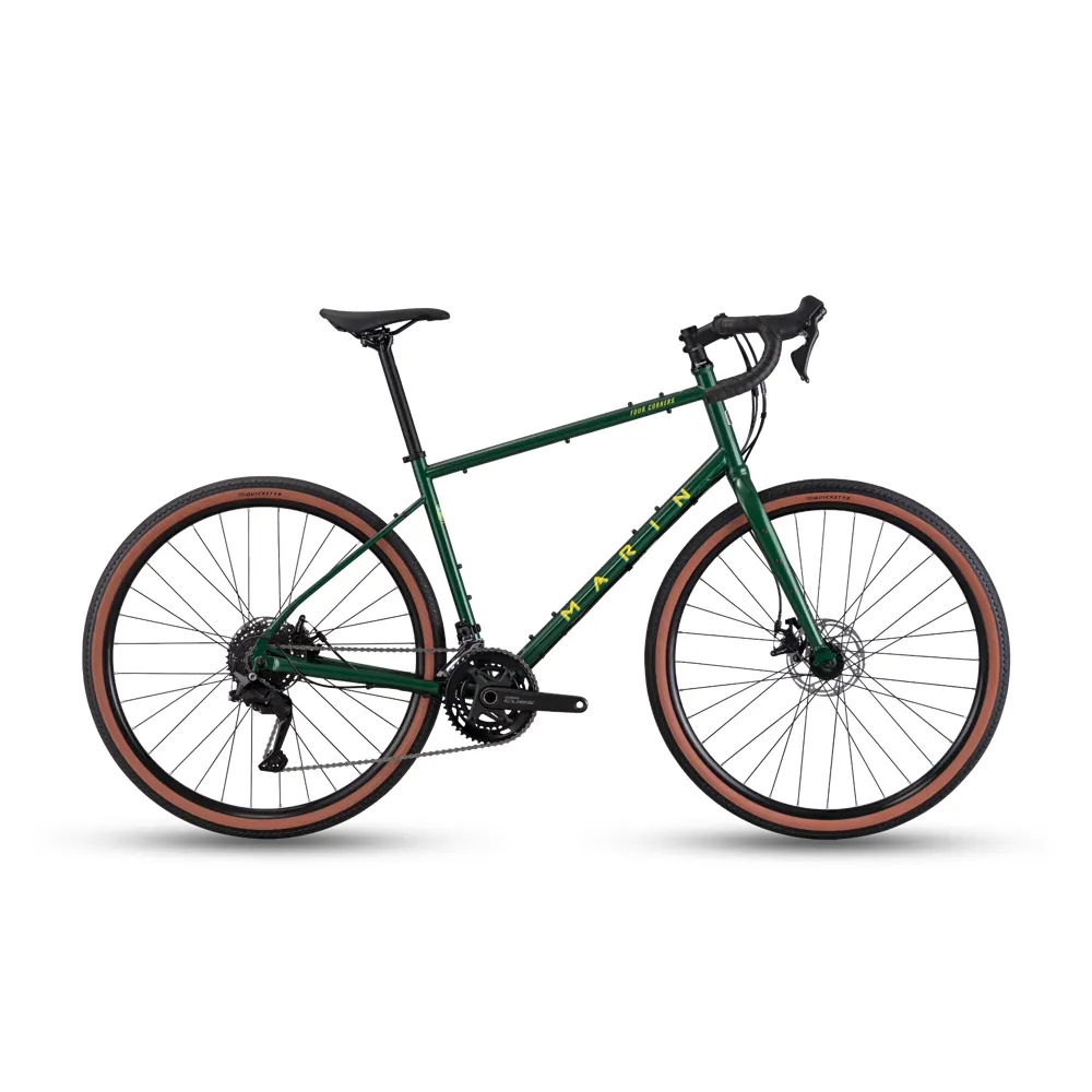 uPRISE Bikes Marin Four Corners 1 2026 Gravel Road Bike - Green | Price match, 365 day returns, 18-Month Warranty, Finance Available & Free UK Delivery