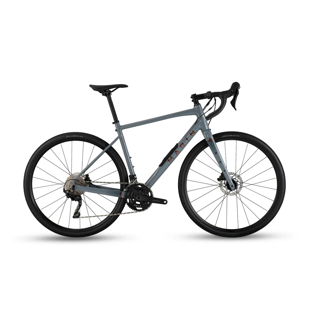 uPRISE Bikes Marin Gestalt 2 2026 Gravel Road Bike - Blue Silver | Price match, 365 day returns, 18-Month Warranty, Finance Available & Free UK Delivery