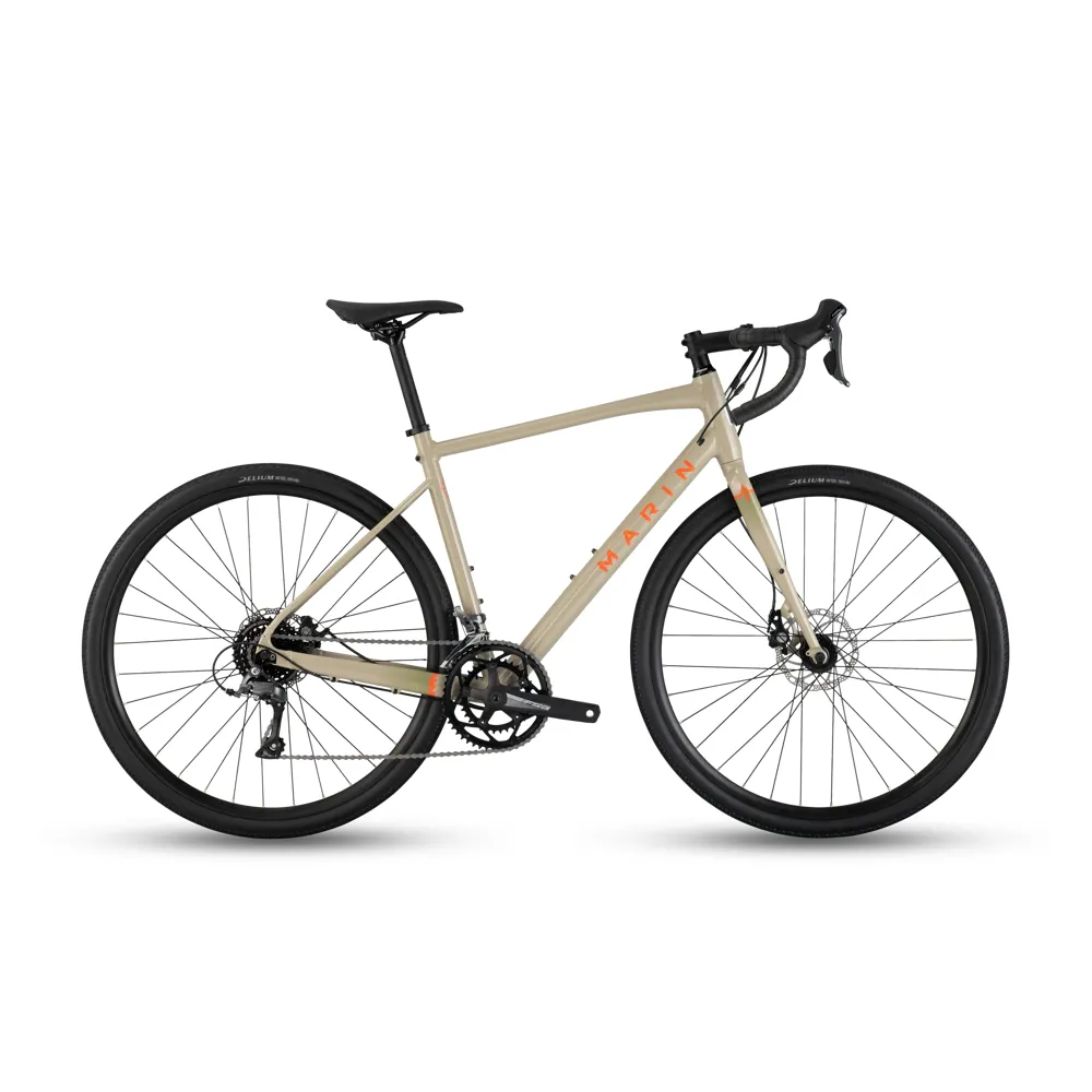 uPRISE Bikes Marin Gestalt 2026 Gravel Road Bike - Tan | Price match, 365 day returns, 18-Month Warranty, Finance Available & Free UK Delivery