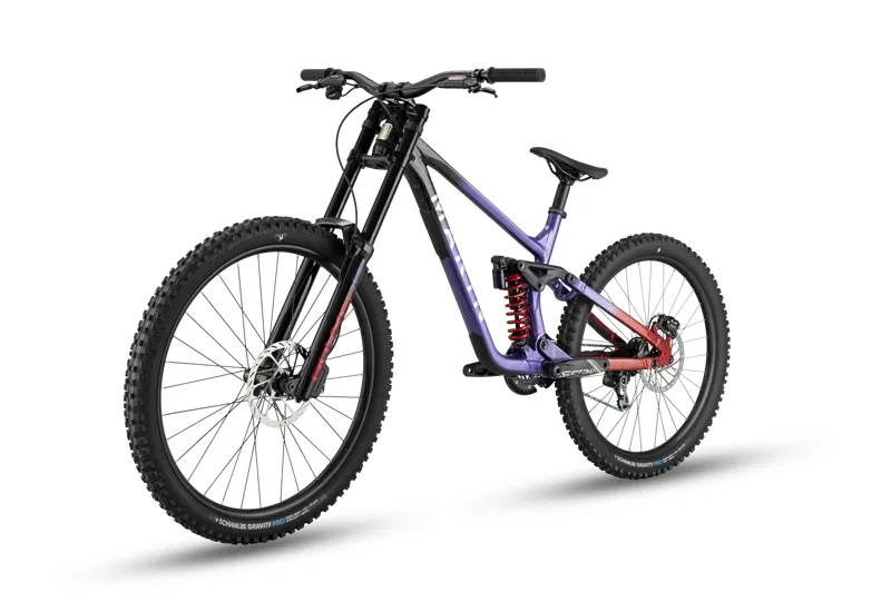 Marin Quake 27.5/29er 2026 Full Suspension Mountain Bike - Black/Purple/Red-2