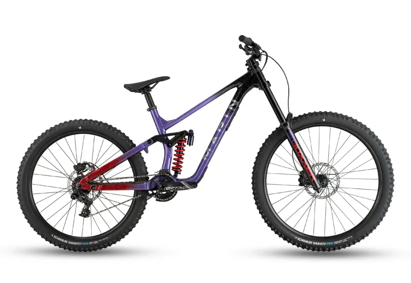 Marin Quake 27.5/29er 2026 Full Suspension Mountain Bike - Black/Purple/Red