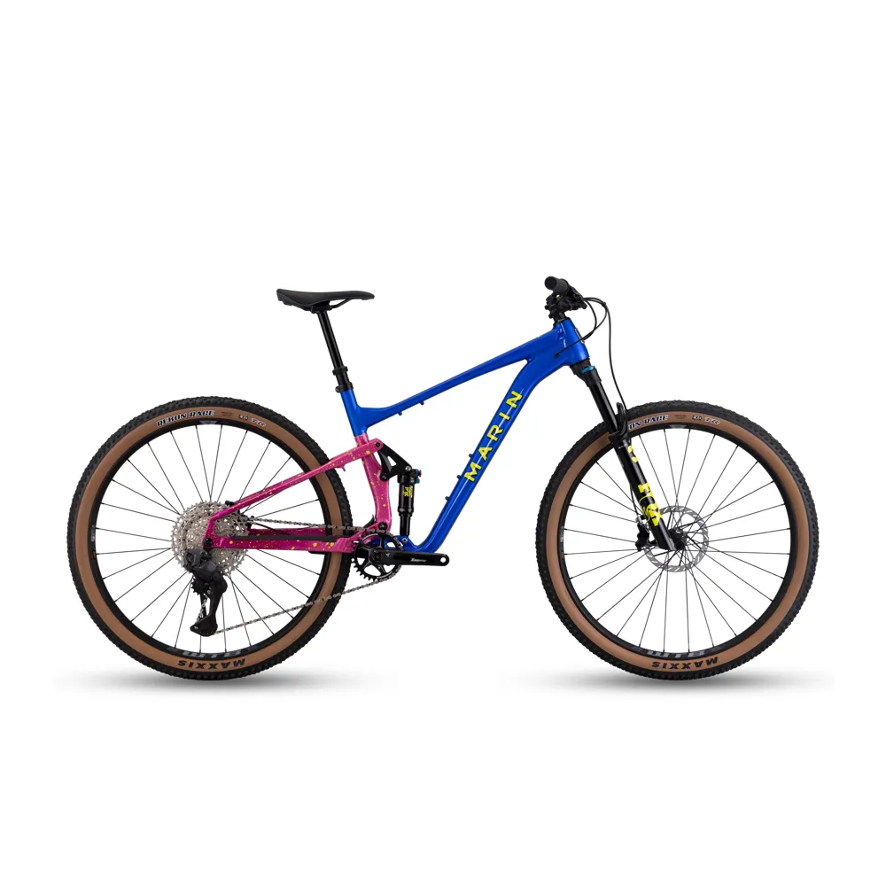 uPRISE Bikes Marin Tam XR 29er 2026 Full Suspension Mountain Bike - Blue/Pink | Price match, 365 day returns, 18-Month Warranty, Finance Available & Free UK Delivery
