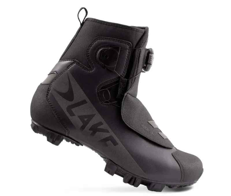 Lake MX146 Winter MTB Cycling Boots - Black-1