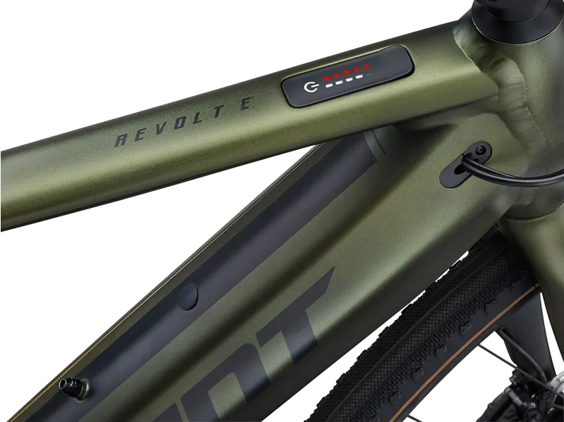 Giant Revolt E+ 1 2024 Electric Road Bike - Phantom Green-5