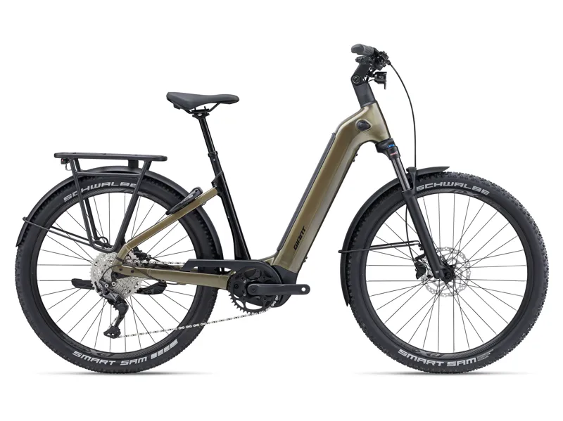 Giant AnyTour X E+ 3 2024 Electric Hybrid Bike - Pyrite Brown