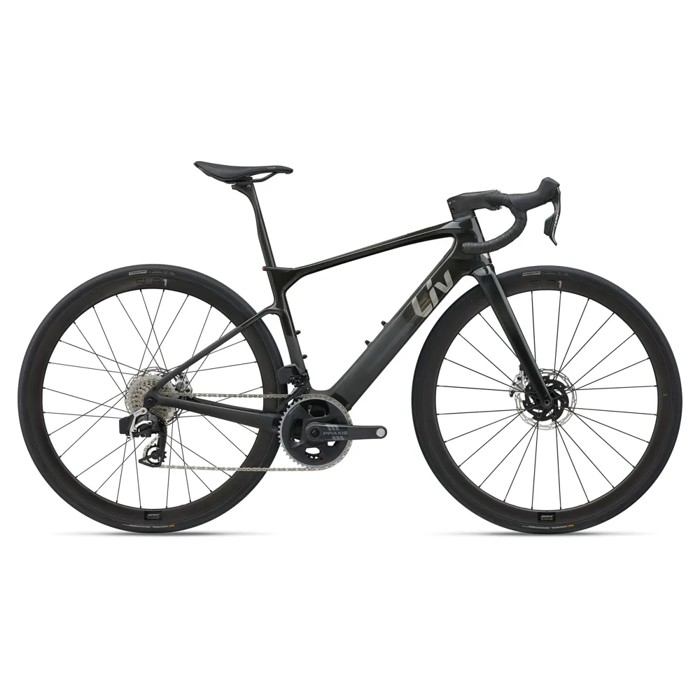 uPRISE Bikes Liv Avail Advanced E+ Elite 0 Women's 2025 Electric Road Bike - Carbon | Price match, 365 day return s, 18-Month Warranty, Finance Available & Free UK Delivery