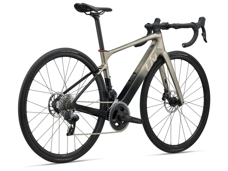 Liv Avail Advanced E+ Elite 2 Women's 2025 Electric Road Bike - Golden Haze-1