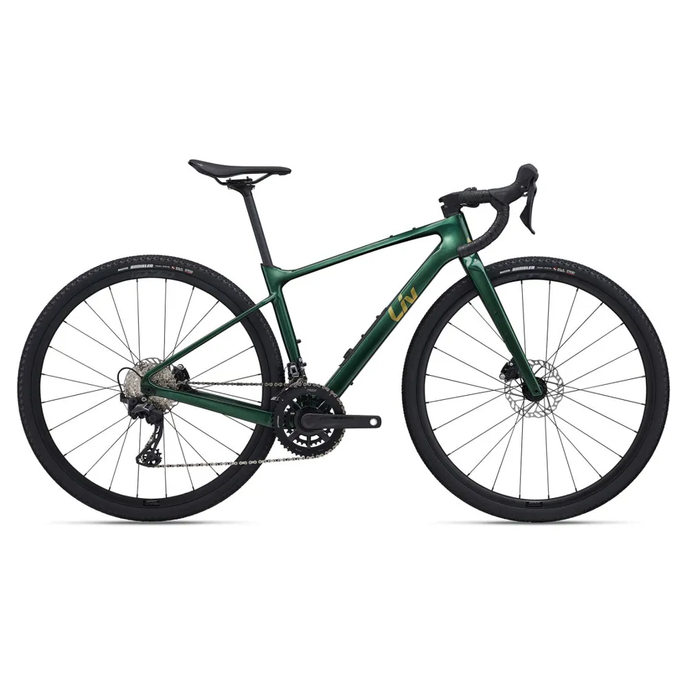 uPRISE Bikes Liv Devote Advanced 2 2025 Women's Gravel Road Bike - Kelp Forest | Price match, 365 day return s, 18-Month Warranty, Finance Available & Free UK Delivery