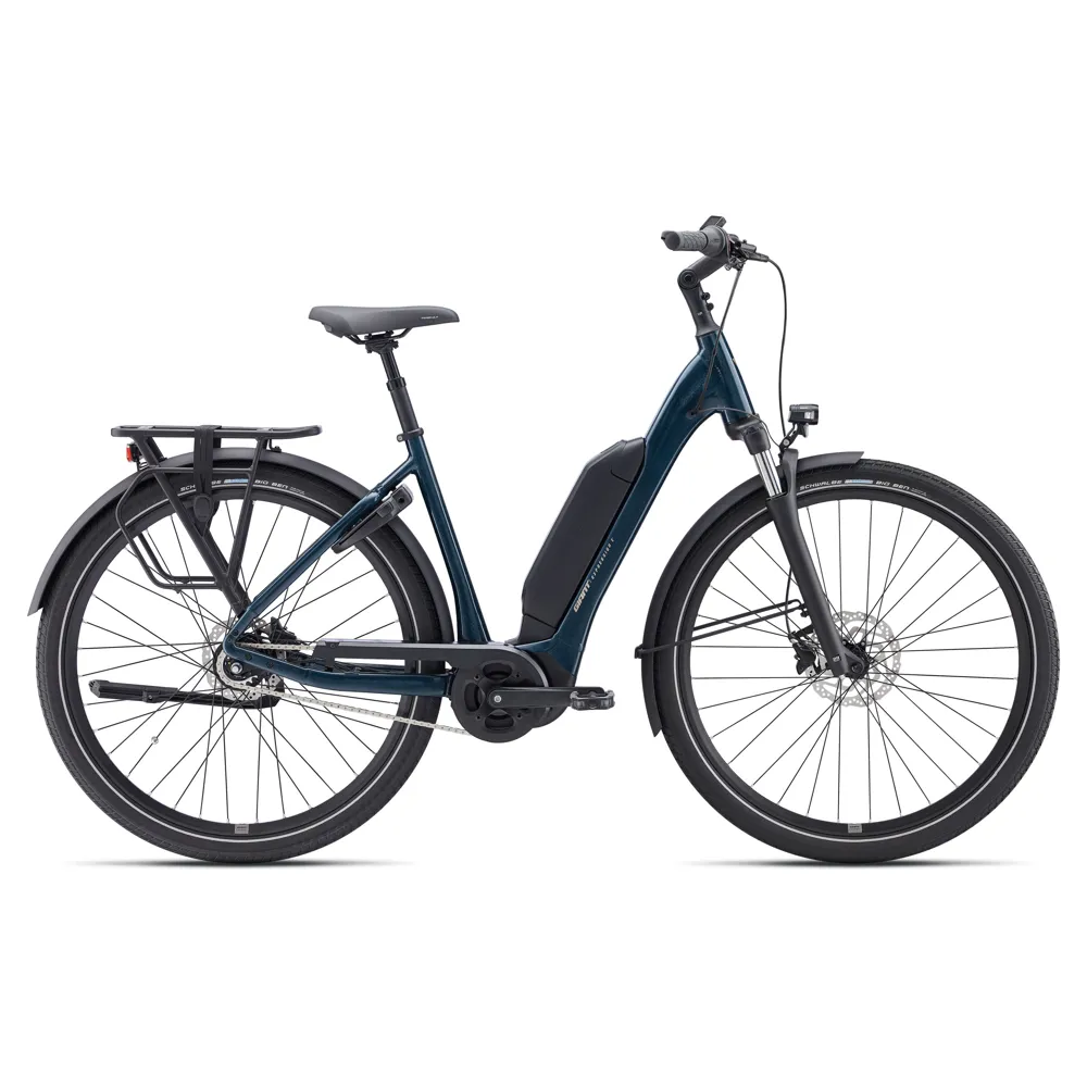 uPRISE Bikes Giant Expression E+ 1 2024 Electric Hybrid Bike - Cosmos Navy | Price match, 365 day return s, 18-Month Warranty, Finance Available & Free UK Delivery