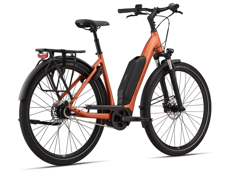 Giant Expression E+ 1 2024 Electric Hybrid Bike - Copper Coin-1