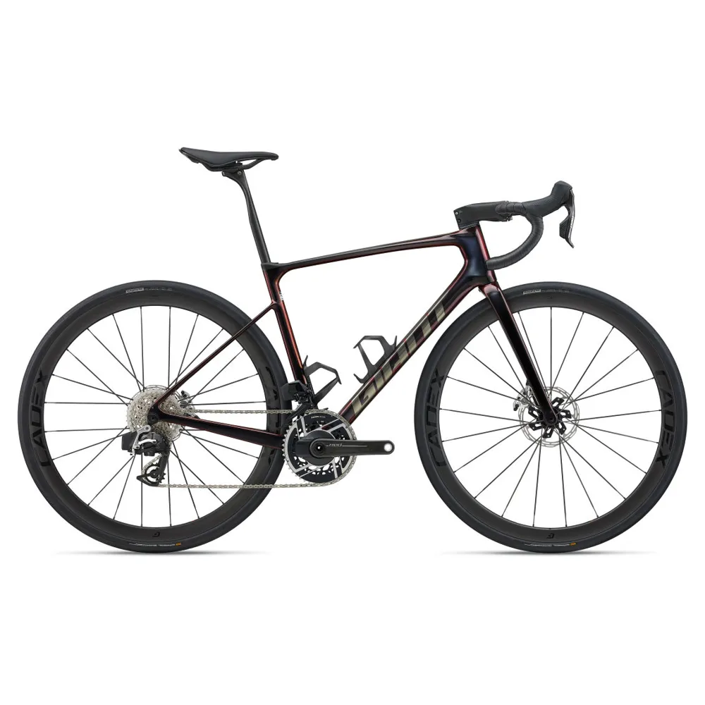 uPRISE Bikes Giant Defy Advanced SL 0 2025 Carbon Endurance Road Bike - Black Lava | Price match, 365 day return s, 18-Month Warranty, Finance Available & Free UK Delivery
