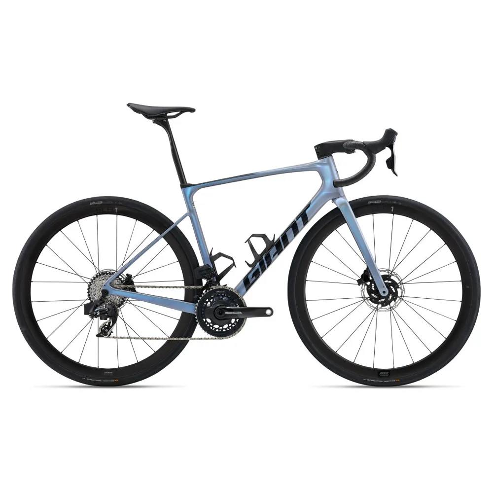 uPRISE Bikes Giant Propel Advanced Pro 1 2025 Carbon Road Bike - Frost Silver | Price match, 365 day return s, 18-Month Warranty, Finance Available & Free UK Delivery