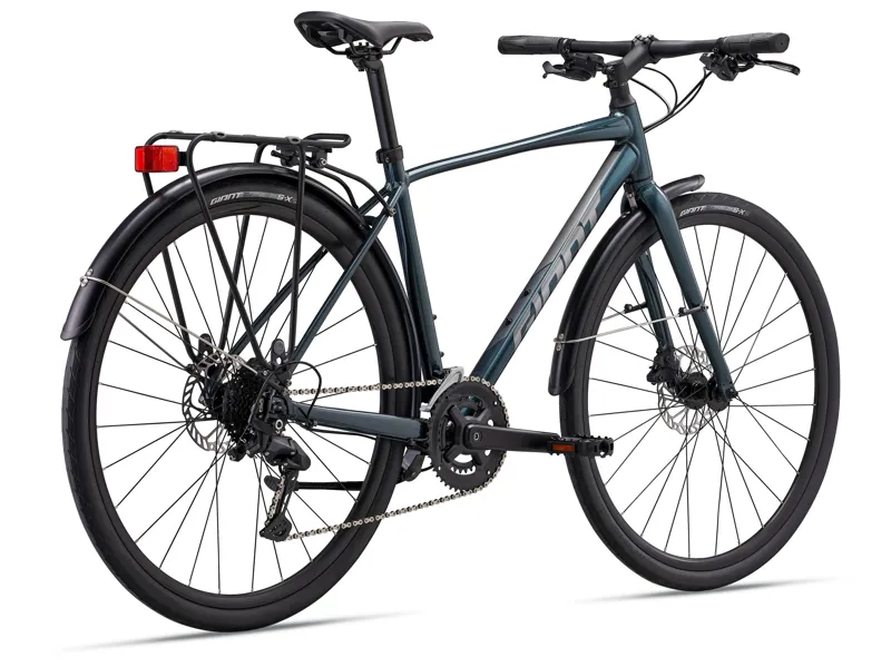 Giant Escape 2 City Disc 2026 Hybrid Bike - Asphalt Green-1