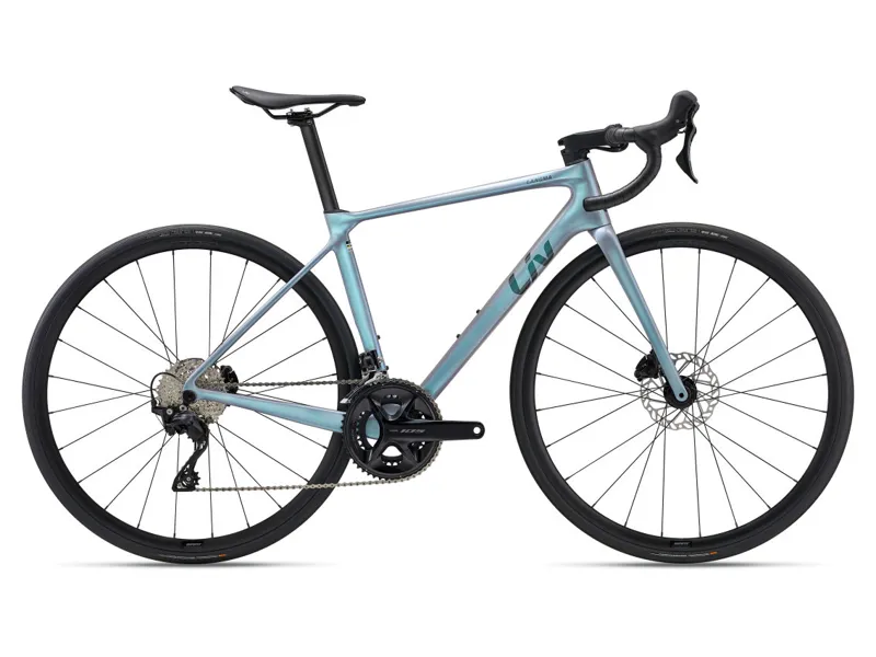 Liv Langma Advanced 2 2025 Women s Carbon Road Bike Prismatic Haze