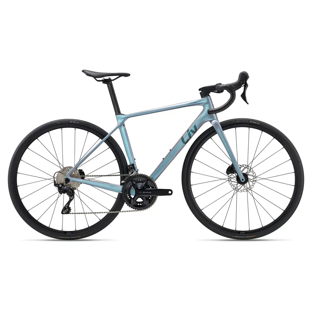 uPRISE Bikes Liv Langma Advanced 2 2025 Women's Carbon Road Bike - Prismatic Haze | Price match, 365 day return s, 18-Month Warranty, Finance Available & Free UK Delivery