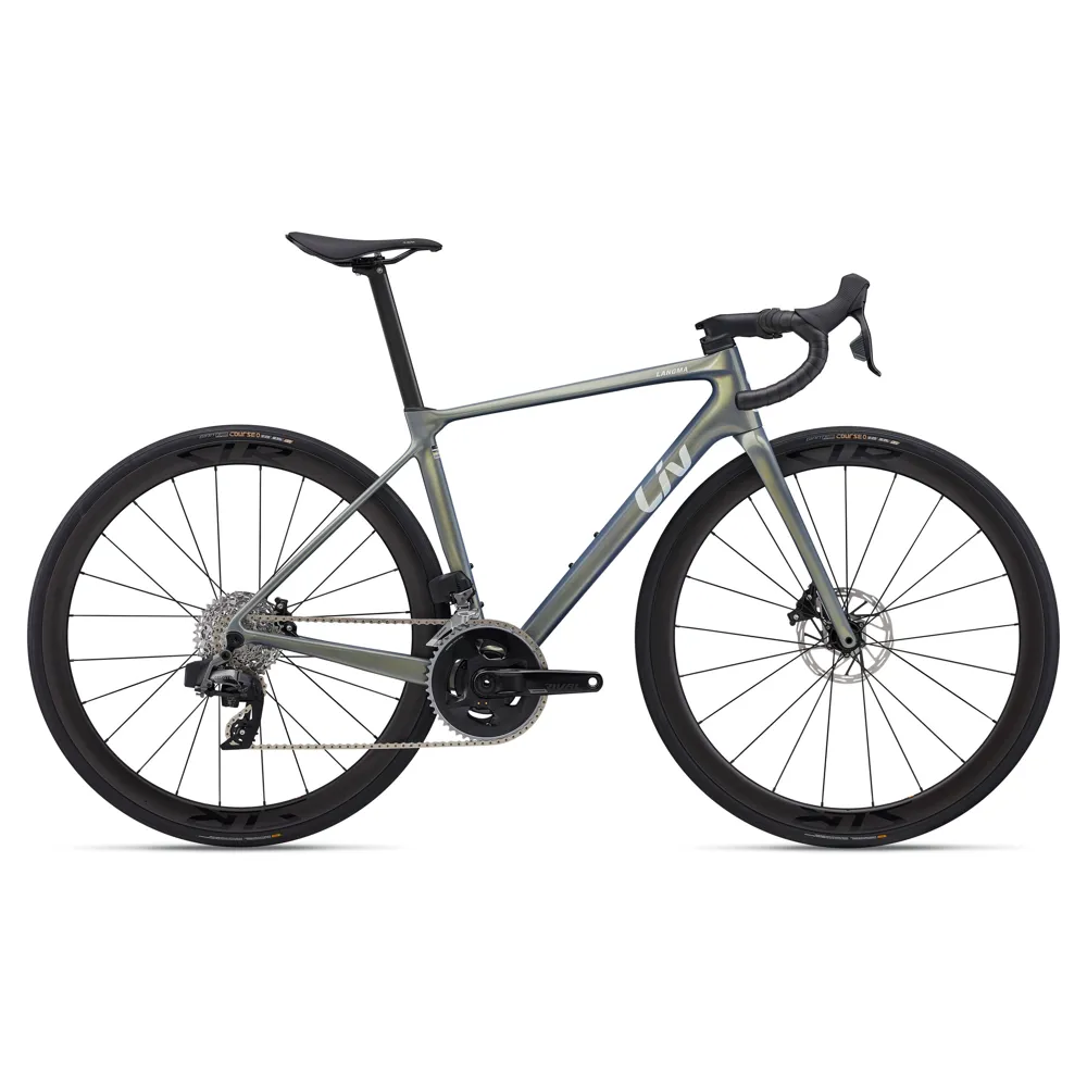 uPRISE Bikes Liv Langma Advanced Pro 1 AXS 2025 Women's Road Bike - Aurora Noise | Price match, 365 day return s, 18-Month Warranty, Finance Available & Free UK Delivery