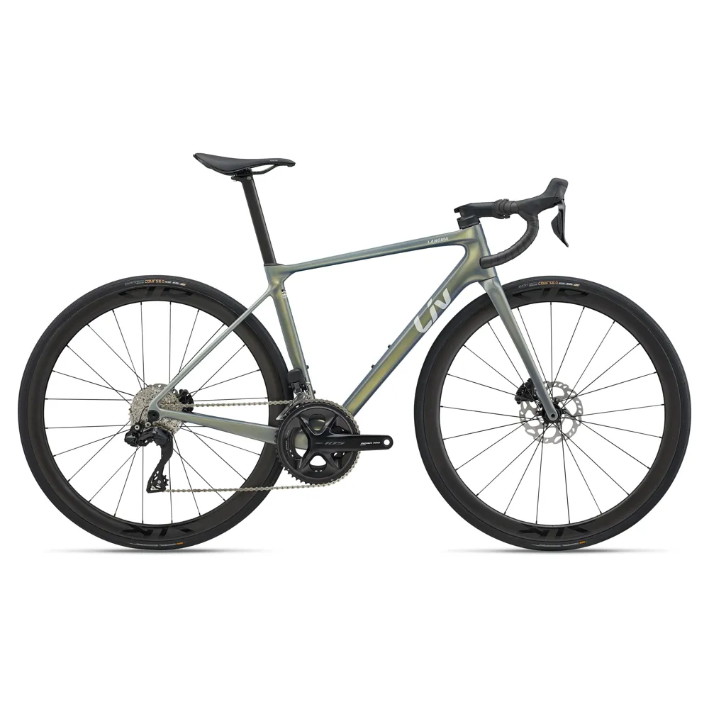 uPRISE Bikes Liv Langma Advanced Pro 1 2025 Women's Road Bike - Aurora Noise | Price match, 365 day return s, 18-Month Warranty, Finance Available & Free UK Delivery