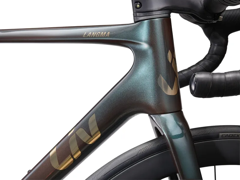 Liv Langma Advanced SL 0 2025 Women's Carbon Road Bike - Tahitian-8