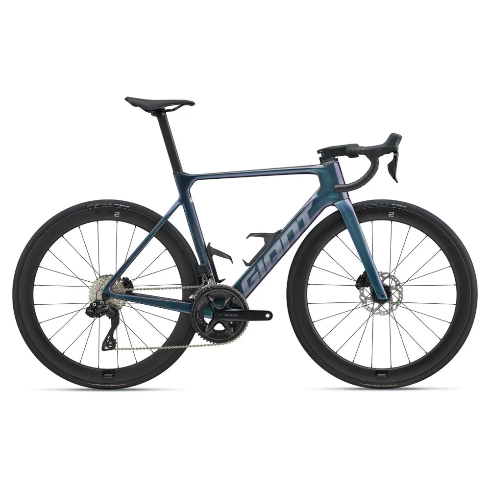 uPRISE Bikes Giant Propel Advanced 1 2025 Carbon Road Bike - Blue Dragonfly | Price match, 365 day return s, 18-Month Warranty, Finance Available & Free UK Delivery