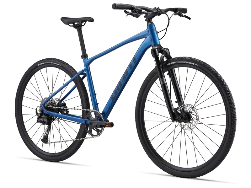 Giant Roam 1 2025 Hybrid Bike - Electron Blue-1