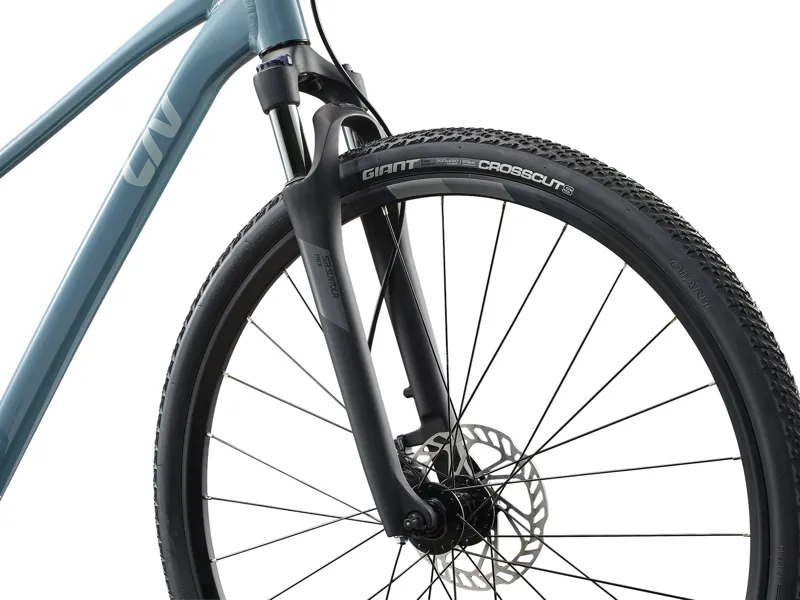 Liv Rove 2 2026 Women's Hybrid Bike - Grey Cloud-2