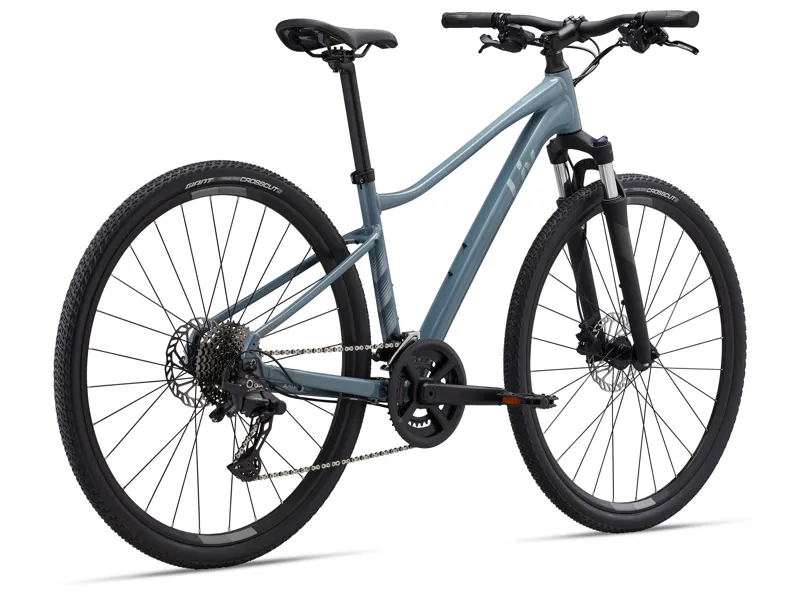 Liv Rove 2 2026 Women's Hybrid Bike - Grey Cloud-1