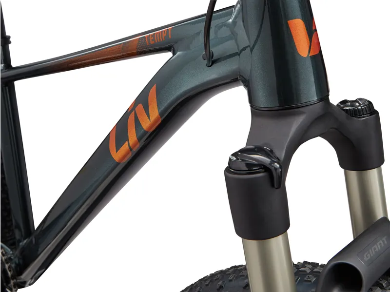 Liv Tempt 0 27.5/29er 2025 Women's Hardtail MTB - Asphalt Green-7