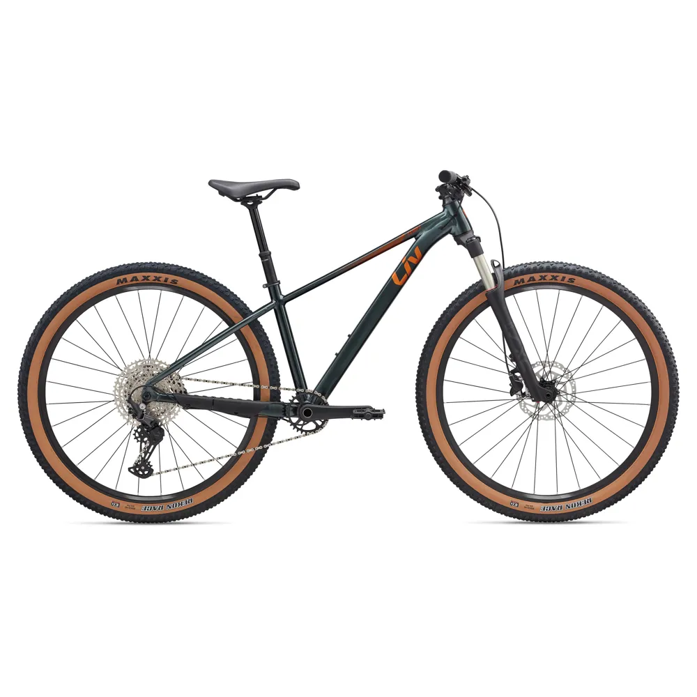 uPRISE Bikes Liv Tempt 0 27.5/29er 2025 Women's Hardtail MTB - Asphalt Green | Price match, 365 day return s, 18-Month Warranty, Finance Available & Free UK Delivery