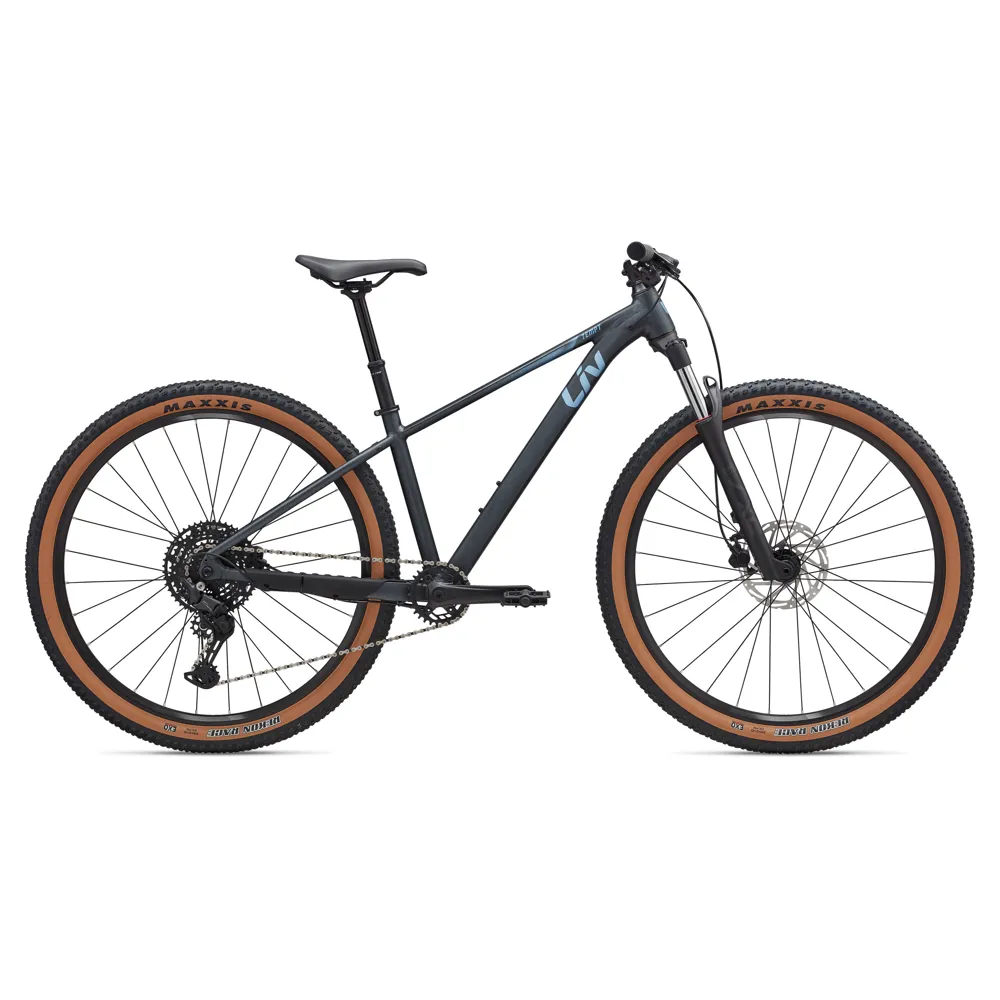 uPRISE Bikes Liv Tempt 1 27.5/29er 2025 Women's Hardtail MTB - Black Diamond | Price match, 365 day return s, 18-Month Warranty, Finance Available & Free UK Delivery