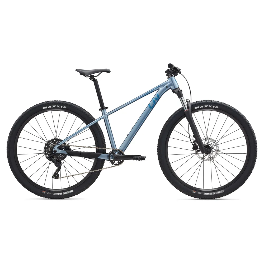 uPRISE Bikes Liv Tempt 2 27.5/29er 2025 Women's Hardtail MTB - Frost Silver | Price match, 365 day return s, 18-Month Warranty, Finance Available & Free UK Delivery