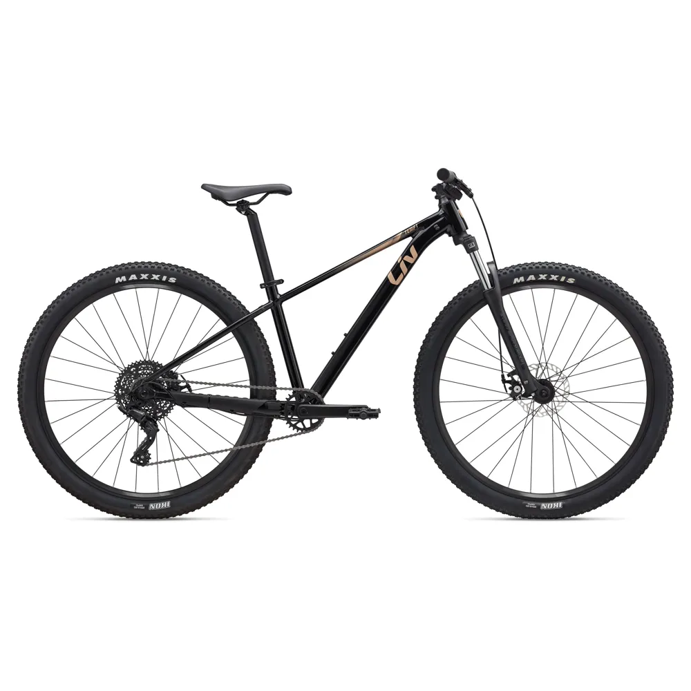 uPRISE Bikes Liv Tempt 4 27.5/29er 2025 Women's Hardtail MTB - Black | Price match, 365 day return s, 18-Month Warranty, Finance Available & Free UK Delivery