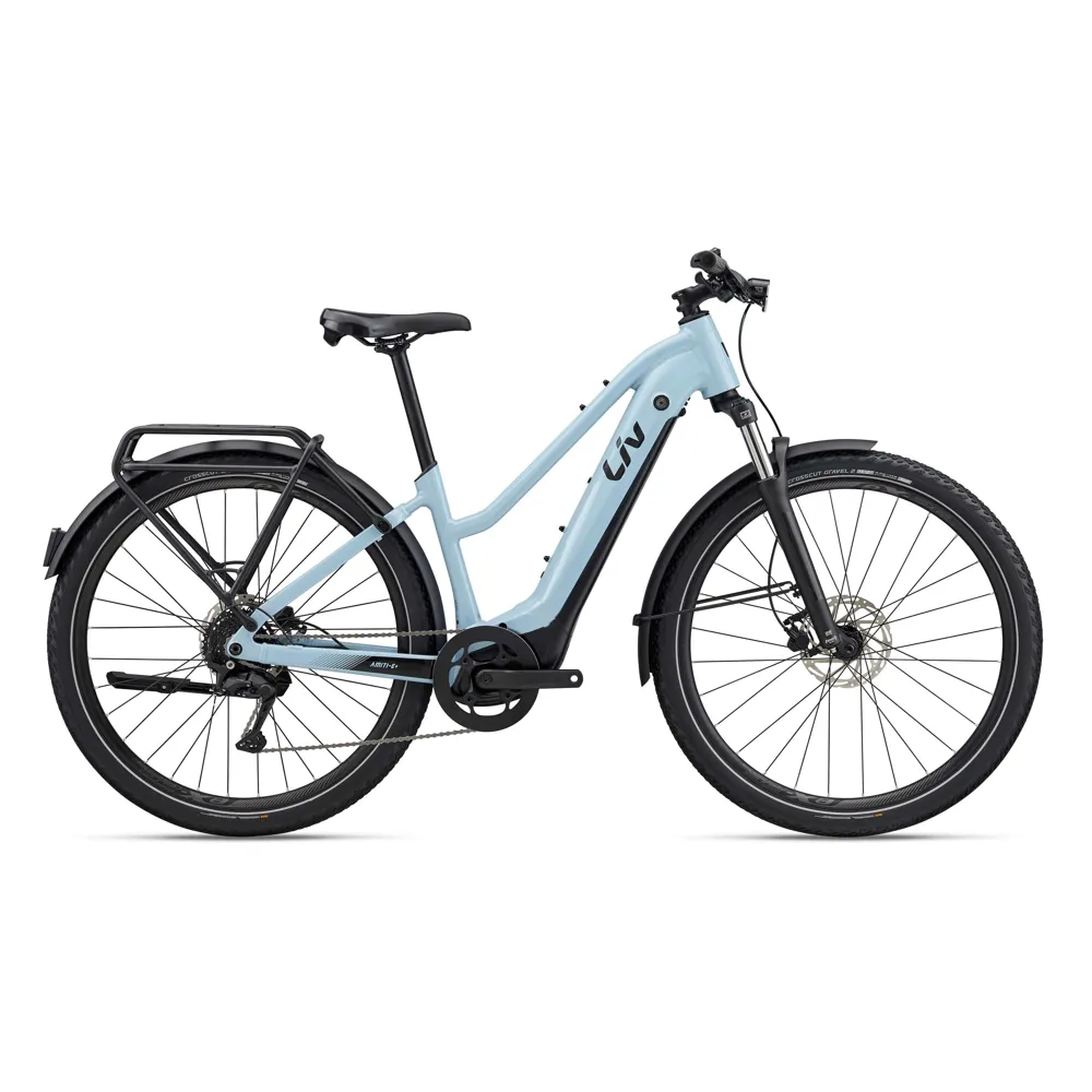 uPRISE Bikes Liv Amiti E+ 4 2026 Women's Electric Hybrid Bike - Clear Sky | Price match, 365 day return s, 18-Month Warranty, Finance Available & Free UK Delivery