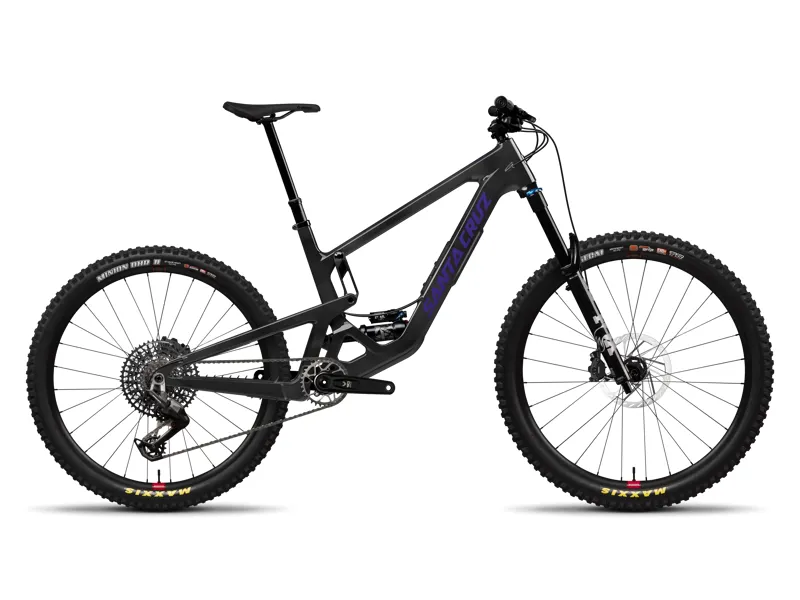 Santa Cruz Bronson 90 Full Suspension Mountain Bike - Gloss Carbon