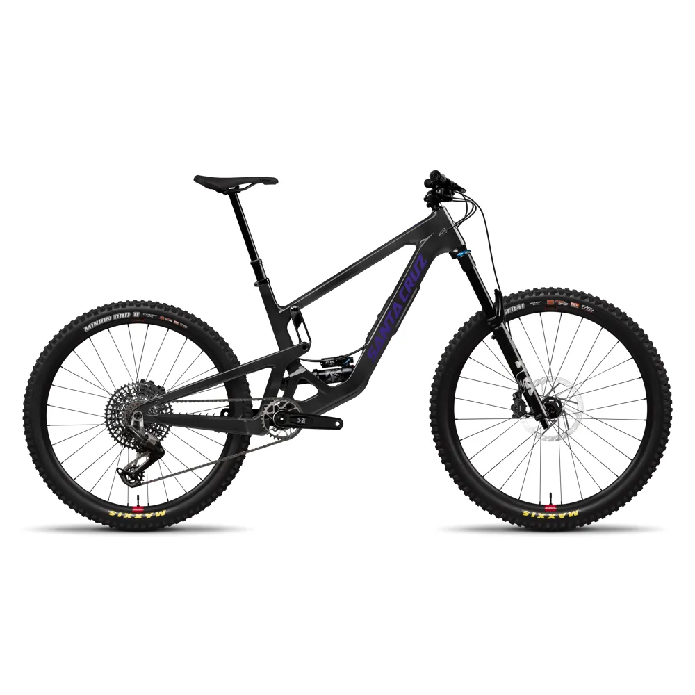 uPRISE Bikes Santa Cruz Bronson 90 Full Suspension Mountain Bike - Gloss Carbon | Price match, 365 day return s, 18-Month Warranty, Finance Available & Free UK Delivery
