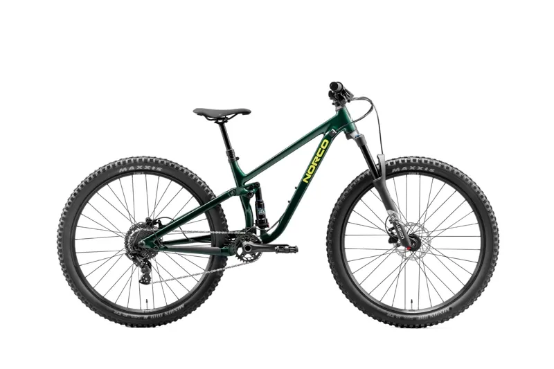 Norco Fluid FS Youth 27.5 inch 2026 Full Suspension MTB - Dark Green