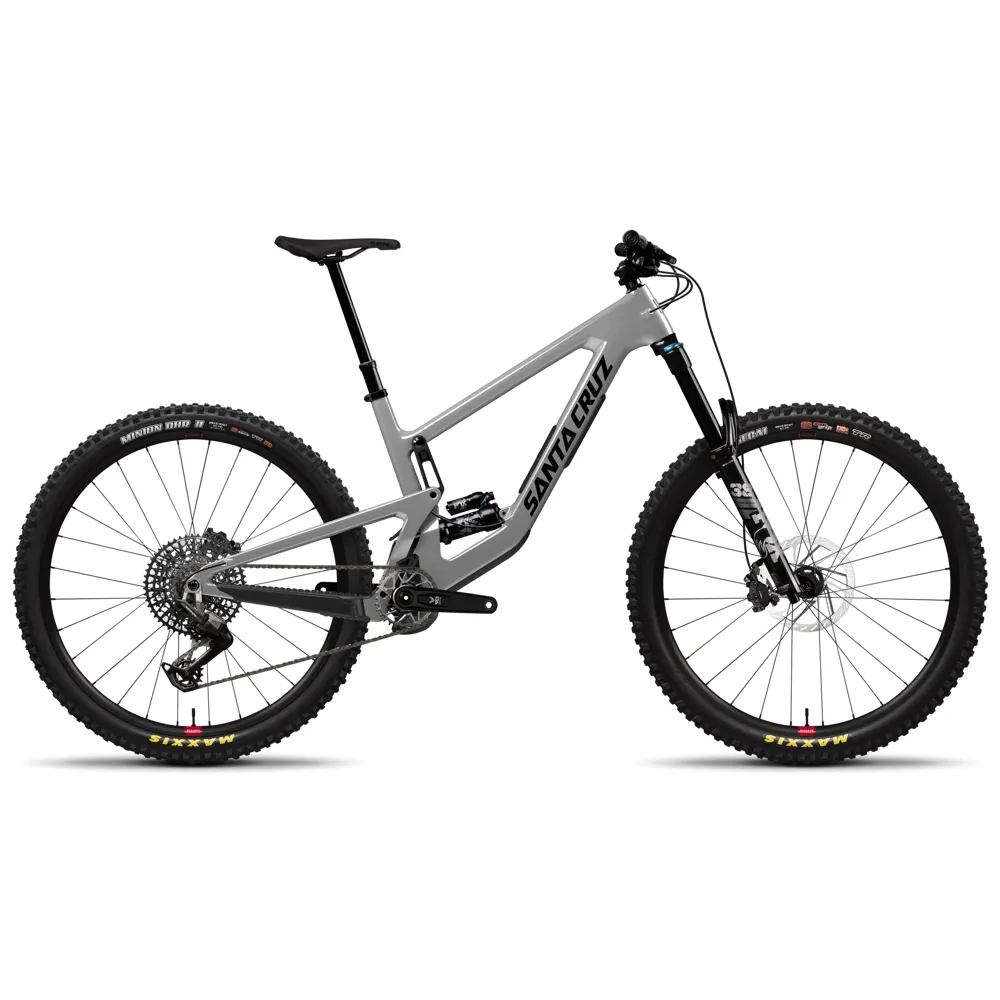 uPRISE Bikes Santa Cruz Megatower 90 2026 Full Suspension Mountain Bike - Gloss Silver | Price match, 365 day return s, 18-Month Warranty, Finance Available & Free UK Delivery