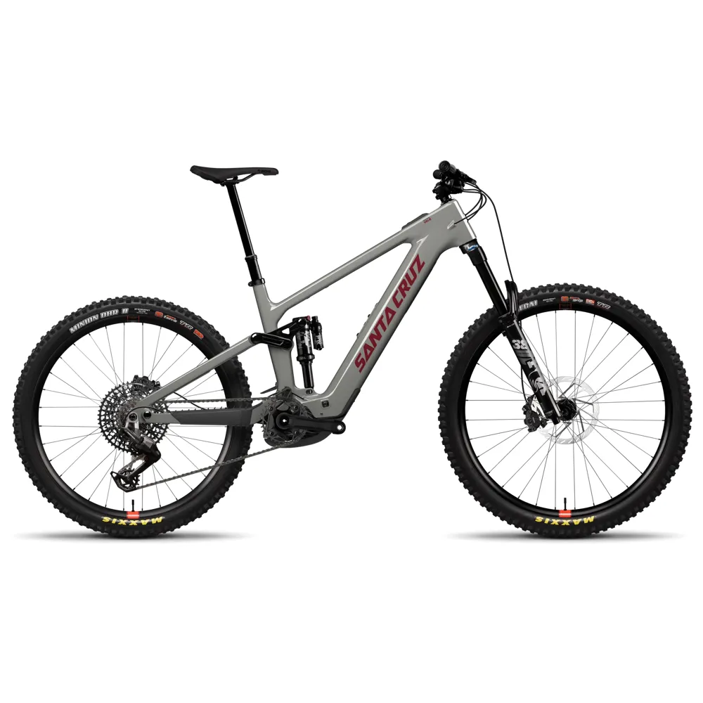 uPRISE Bikes Santa Cruz Vala 90 2026 Full Suspension Electric Mountain Bike - Grey | Price match, 365 day return s, 18-Month Warranty, Finance Available & Free UK Delivery