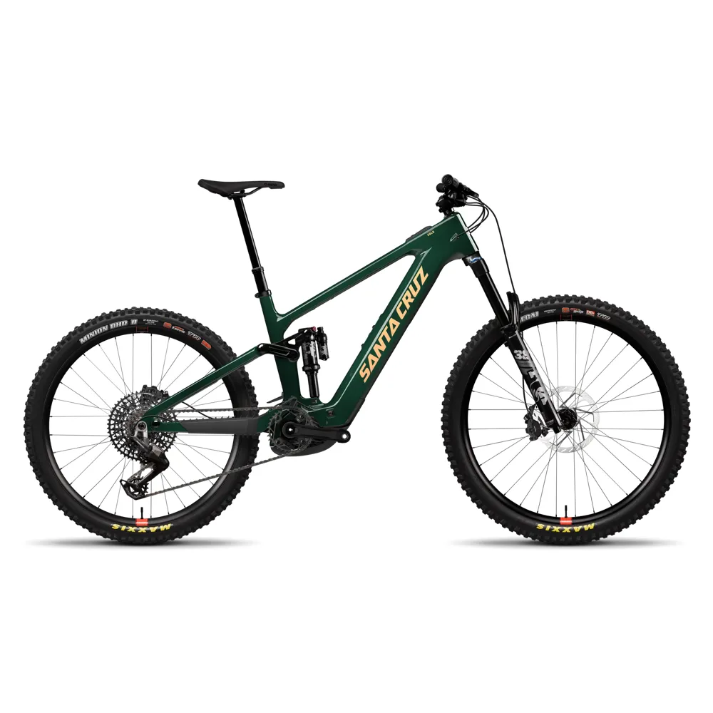 uPRISE Bikes Santa Cruz Vala 90 2026 Full Suspension Electric Mountain Bike - Green | Price match, 365 day return s, 18-Month Warranty, Finance Available & Free UK Delivery