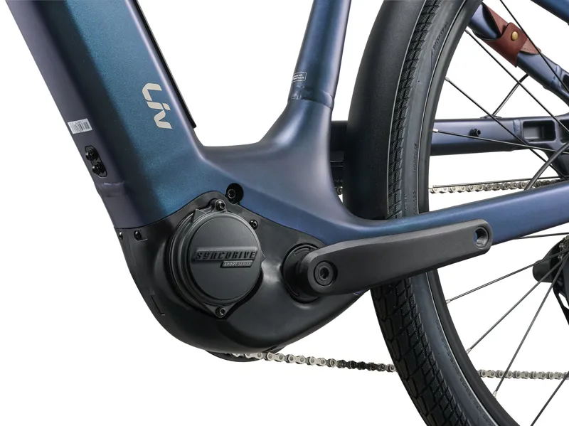 Liv Allure E+ 2 2026 Women's Electric Hybrid Bike - Ocean Twilight-2