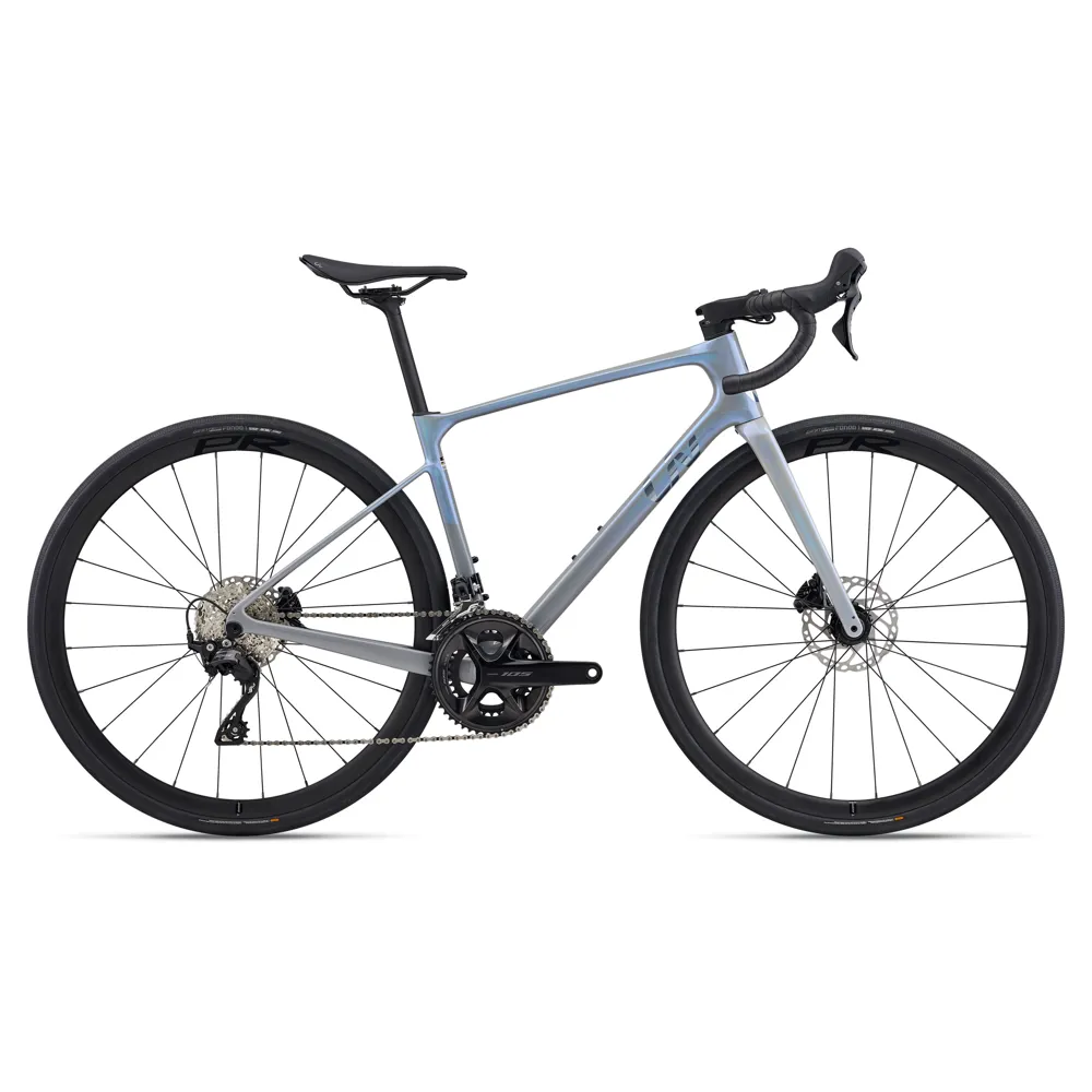 uPRISE Bikes Liv Avail Advanced 2 2026 Women's Carbon Road Bike - Moonstone/Grey | Price match, 365 day return s, 18-Month Warranty, Finance Available & Free UK Delivery